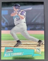 Alex Fernandez #157 Baseball Cards 2000 Stadium Club Chrome Prices