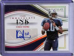 Vince Young #3 Football Cards 2023 Panini Immaculate Ink Prices