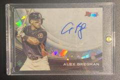 Alex Bregman [Atomic Refractor] #MA-ABR Baseball Cards 2017 Bowman's Best Monochrome Autograph Prices