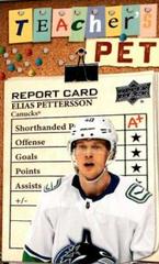 Elias Pettersson #TP-10 Hockey Cards 2023 Upper Deck Teachers Pet Prices