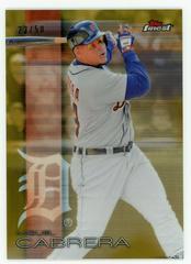 Miguel Cabrera [Gold Refractor] #65 Baseball Cards 2016 Topps Finest Prices