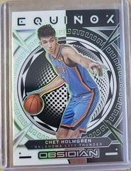 Chet Holmgren [Green] #7 Basketball Cards 2022 Panini Obsidian Equinox Prices