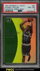 Johnny Taylor [Essential Credentials Now] Basketball Cards 1997 Skybox E-X2001 Prices