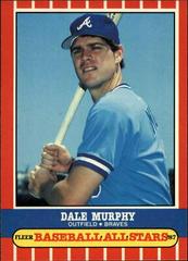 Dale Murphy Baseball Cards 1987 Fleer Baseball All Stars Prices