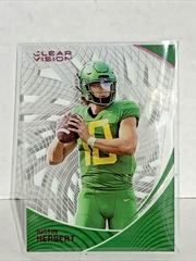 Justin Herbert [Pink] #25 Football Cards 2023 Panini Chronicles Draft Picks Clear Vision Prices