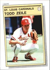 Todd Zeile #381 Baseball Cards 1990 Panini Stickers Prices