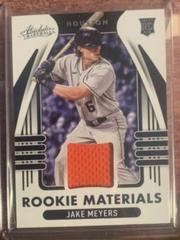 Jake Meyers Baseball Cards 2022 Panini Absolute Rookie Materials Prices