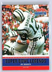 Joe Namath Football Cards 2011 Topps Super Bowl Legends Prices