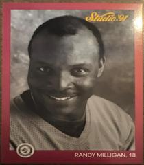 Randy Milligan #7 Baseball Cards 1991 Studio Prices