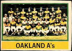 A's Team #421 Baseball Cards 1976 O Pee Chee Prices