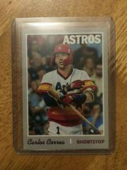 Carlos Correa [Throwback] #423 Baseball Cards 2019 Topps Heritage Prices