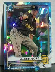 MacKenzie Gore [Aqua Refractor] Baseball Cards 2021 Bowman Sapphire Prices