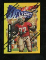 Bryant Young [Refractor w/Coating] Football Cards 1996 Topps Finest Prices