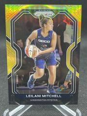 Leilani Mitchell [Black Gold Prizm] #3 Basketball Cards 2021 Panini Prizm WNBA Prices