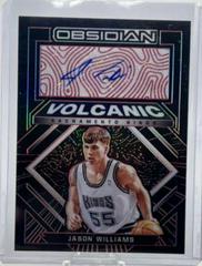 Jason Williams [Red] #VS-JSW Basketball Cards 2021 Panini Obsidian Volcanic Signatures Prices