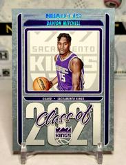 Davion Mitchell [Winter] #5 Basketball Cards 2021 Panini Hoops Class Of Prices