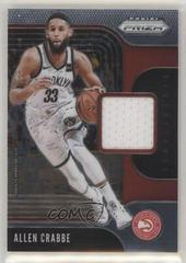 Allen Crabbe Basketball Cards 2019 Panini Prizm Sensational Swatches Prices
