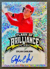 Dylan Carlson #FB-DC1 Baseball Cards 2020 Leaf Flash of Brilliance Autographs Prices