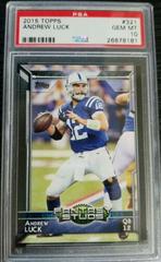 Andrew Luck #321 Football Cards 2015 Topps Prices