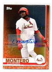 Elehuris Montero [Autograph Orange] #182 Baseball Cards 2019 Topps Pro Debut Prices