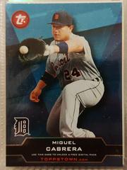 Miguel Cabrera #TT-1 Baseball Cards 2011 Topps Opening Day Toppstown Prices