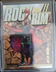 Jaylen Brown [Effect] #22 Basketball Cards 2023 Panini Recon Rock the Rim Prices