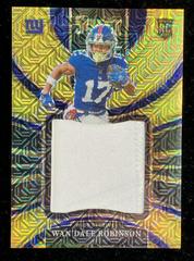 Wan'Dale Robinson [Gold] #JS-36 Football Cards 2022 Panini Select Jumbo Rookie Swatches Prices