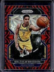 Malcolm Brogdon [Tiger Stripe Choice Prizm] Basketball Cards 2021 Panini Prizm Prices