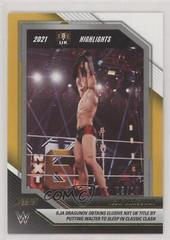 Ilja Dragunov [Gold] Wrestling Cards 2022 Panini NXT WWE 2021 Highlights Prices