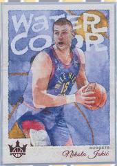 Nikola Jokic [Ruby] #1 Basketball Cards 2022 Panini Court Kings Water Color Prices