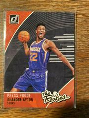 Deandre Ayton [Press Proof] #1 Basketball Cards 2018 Panini Donruss the Rookies Prices