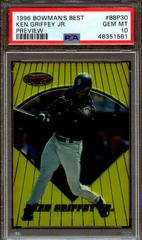 Ken Griffey Jr. #BBP30 Baseball Cards 1996 Bowman's Best Preview Prices