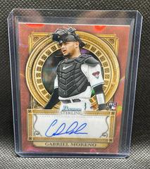 Gabriel Moreno [Rose Gold] Baseball Cards 2023 Bowman Sterling Opulence Autographs Prices
