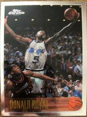 Donald Royal #62 Basketball Cards 1996 Topps Chrome Prices