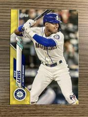 Kyle Lewis [Yellow] Baseball Cards 2020 Topps Prices