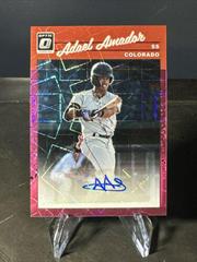 Adael Amador [Pink Velocity] #1990-AA Baseball Cards 2023 Panini Donruss Optic Retro 1990 Signatures Prices