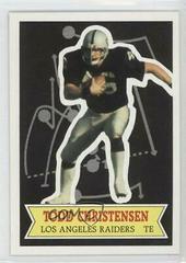 Todd Christensen Football Cards 1984 Topps Glossy Send in Prices