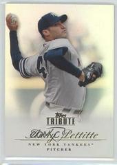Andy Pettitte #60 Baseball Cards 2012 Topps Tribute Prices