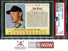 Jim Kaat [Hand Cut No Light Pole] #10 Baseball Cards 1963 Post Cereal Prices