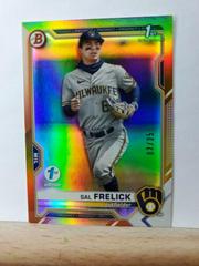 Sal Frelick [Orange Foil] #BD-172 Baseball Cards 2021 Bowman Draft 1st Edition Prices