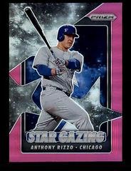 Anthony Rizzo [Pink Prizm] #SG-8 Baseball Cards 2020 Panini Prizm Star Gazing Prices