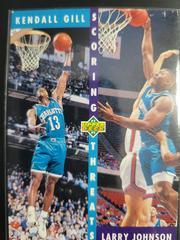 Larry  Johnson/Kendall Gill Basketball Cards 1992 Upper Deck Prices
