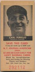 Carl Furillo Baseball Cards 1954 NY Journal American Prices