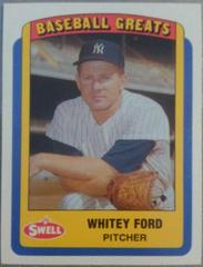 Whitey Ford #8 Baseball Cards 1990 Swell Greats Prices