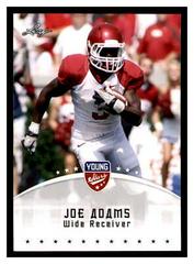 Joe Adams #45 Football Cards 2012 Leaf Young Stars Prices