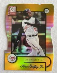 Ken Griffey Jr. [Status] Baseball Cards 2001 Donruss Elite Prices