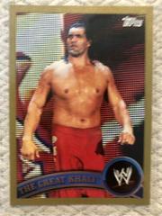 The Great Khali [Gold] Wrestling Cards 2011 Topps WWE Prices