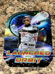 Ken Griffey Jr. [Black Eclipse] #LIO-18 Baseball Cards 2023 Topps Cosmic Chrome Launched Into Orbit Prices