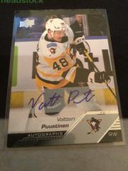Valtteri Puustinen [Autograph] #16 Hockey Cards 2022 Upper Deck AHL Prices