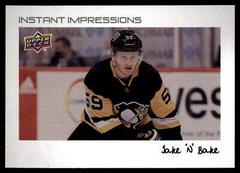 Jake Guentzel [Nickname] Hockey Cards 2022 Upper Deck Instant Impressions Prices
